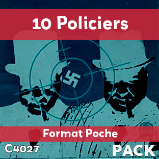 Pack de 10 romans policiers Format Poche (soit le livre à 500 F)