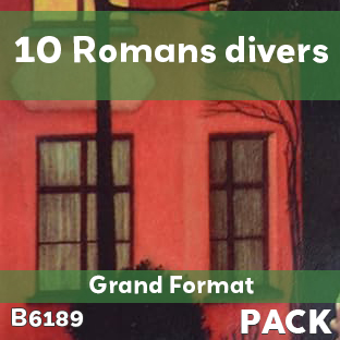 Pack 10 Romans divers / Grand Format - (soit le livre à 700 F)