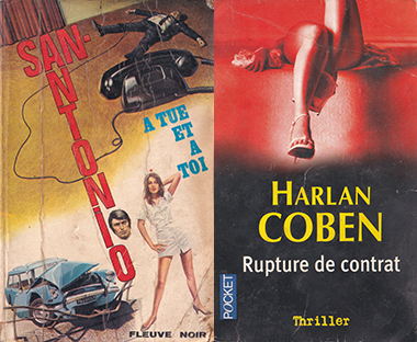 Pack de 10 romans policiers Format Poche (soit le livre à 800 F) – Image 3