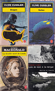 Pack de 10 romans policiers Format Poche (soit le livre à 800 F) – Image 4