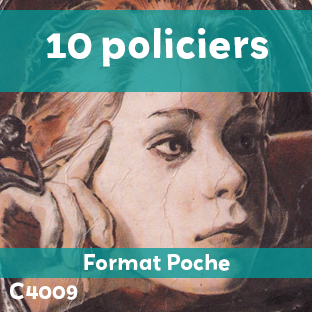 Pack de 10 romans policiers Format Poche (soit le livre à 800 F)