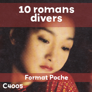 Pack de 10 romans Format Poche (soit le livre à 800 F)