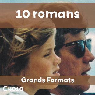 Pack de 10 romans grand format (soit le livre à 750 F)