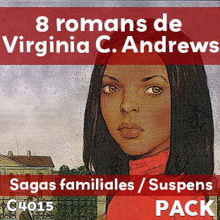 Pack de 8 romans de Virginia C. Andrews (soit le livre à 600 F)