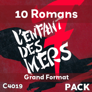 Pack de 10 romans grand format (soit le livre à 500 F)