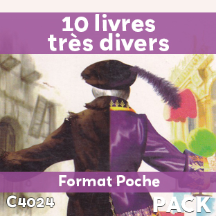 Pack de 10 livres très divers (soit le livre à 300 F)