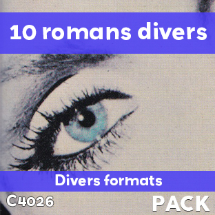 Pack de 10 Romans divers grand format (soit le livre à 750 F)